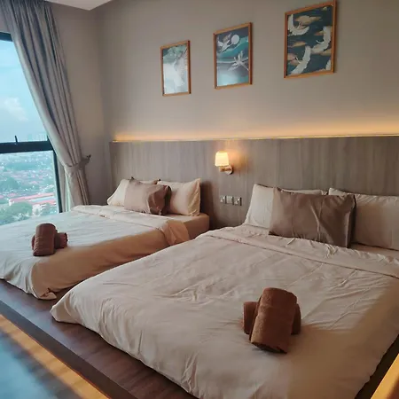 Southkey Mosaic Staycation City Walk To Mid Valley Shopping Center Johor Bahru Exterior photo